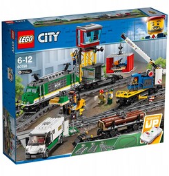 Lego City Klocki 60198 Pociąg Towarowy
