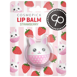 COSMEPIC Lip Balm Strawberry balsam do ust Bunny
