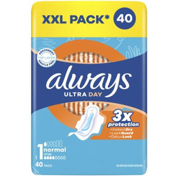 ALWAYS Podpaski Ultra Normal Rozmiar 1 (40 sztuk)