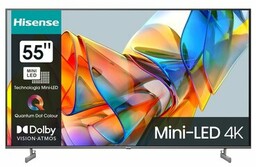 Telewizor HISENSE 55U6KQ 55'' 4K Mini LED Smart