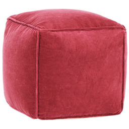 Elior Różowa pufa tapicerowana siedzisko G0-C04