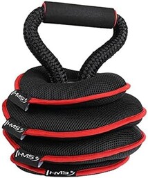 HMS Unisex''s 17-64-810 5907695509519 zestaw hantli Kettlebell, czarny,