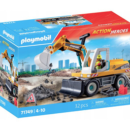 Playmobil 71749 Action Heroes Duża koparka