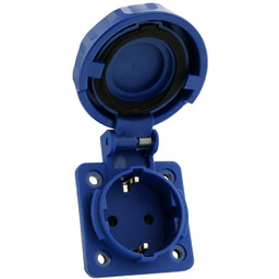 Gniazdo tablicowe proste hermetyczne 230V 16A IP67 system