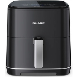 Frytkownica Beztłuszczowa Sharp Af-Gs552Ae-B Air Fryer 5,5L 8
