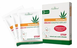 Plastry rozgrzewające Thermolka, Cannaderm, 3 sztuki