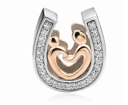 Rodowany pozłacany srebrny charms do pandora matka