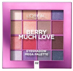 L''oreal Paris, Eyeshadow Mega Palette, paleta cieni