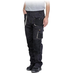 Spodnie ochronne pas poliestr-bawełna 260 g/m2 6 kieszeni