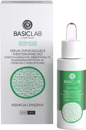 BasicLab Esteticus, serum zmniejszające niedoskonałości z niacynamidem 10%,