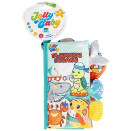 JOLLY BABY Zabawka Ogonki Książeczka Tajemnice Oceanu JB