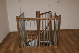 Balustrada metalowa do schodów kręconych DUDA model Berlin