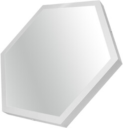 Panel LED Natynkowy HEXAGON Plaster Miodu Biały 1226