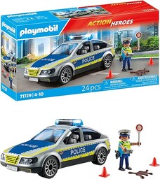 PLAYMOBIL Action Heroes Radiowóz policyjny Samochód policyjny Auto