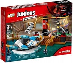 Klocki Lego Juniors Wodny pościg Zane'a 10755