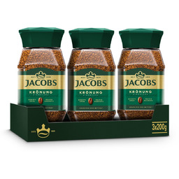 Kawa rozpuszczalna Jacobs Kronung słoik 3x 200 g
