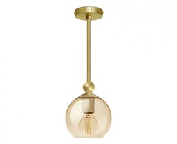 Prosta złota mosiężna lampa wisząca GB-S1