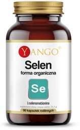 Selen - forma organiczna 90 kaps Yango