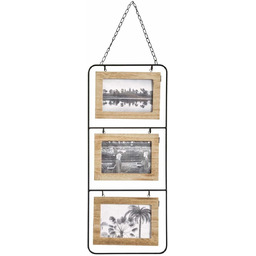 Atmosphera Ramka na 6 zdjęć, wisząca, dwustronna