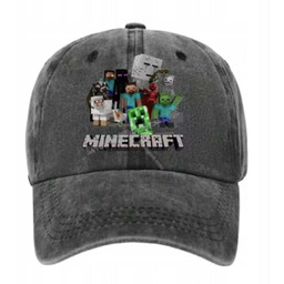 Czapka z daszkiem Minecraft Gra Gamingowy Prezent