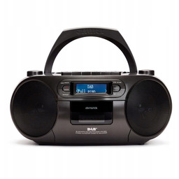 Boombox Radioodtwarzacz Bluetooth Dab+ Magnetofon Pilot Aiwa BBTC-660DAB/BK