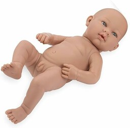 Arias Doll- Prawdziwe dziecko nagie lalki, Wielobarwny (119D)