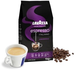 Lavazza, kawa ziarnista Espresso Cremoso, 1kg
