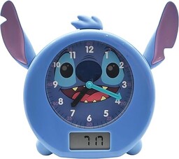 Lexibook, Disney Stitch, My Sleep Companion, budzik, lampka