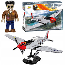 Cobi 5846 P-51D Mustang Top Gun Maverick Klocki