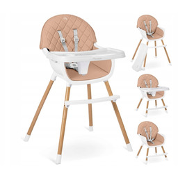 Krzesełko do karmienia Nukido Lilo Różowy