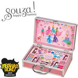Walizka z kosmetykami do makijażu dla dzieci zestaw