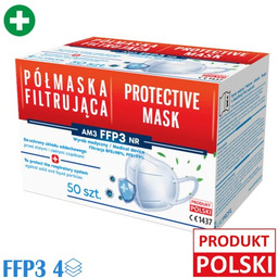 Europrofil Maski FFP3 MEDYCZNE Polskie z Gąbką