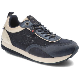 Anekke Granatowe Sneakersy Stylowe Obuwie Damskie
