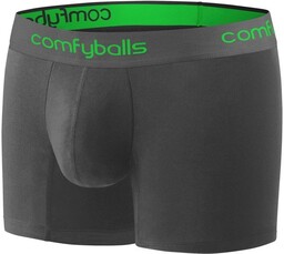 COMFYBALLS Bokserki do biegania LONG PERFORMANCE charcoal viper