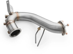 Downpipe AUDI Q5 3.0 TDI +osłona termiczna, Katalizator