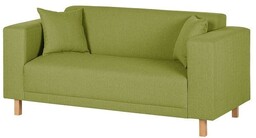 Sofa 2-osobowa tapicerowana jasnozielona Sampras