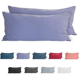 Komfortec 100% bawełna, zestaw 2 poszewek na poduszki,