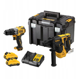 Zestaw młotowiertarka DCH072 i wiertarko wkrętarka DCD706 Dewalt