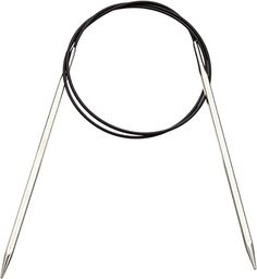 KnitPro K12198 druty okrągłe, srebrne, 4,5 mm