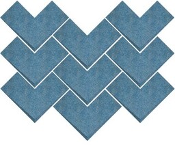 Płytka ścienna hiszpańska Wow Design BOHO/ELLE blue raku