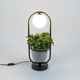 Lindby Orna lampa stołowa 1-punktowa kwiatowa