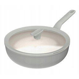 Patelnia wok z powłoką nieprzywierającą z pokrywąBergHOFF Balance