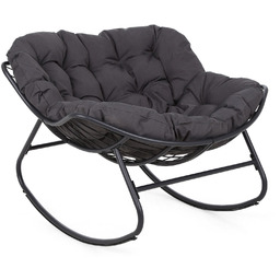 Fotel bujany Bari Grey / Grey Melange