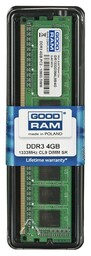 GoodRam Pamięć PC1333 GR1333D364L9S/4G (DDR3 DIMM; 1 x