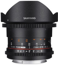 Obiektyw Samyang 8mm T3.8 VDSLR Fisheye CSII MFT
