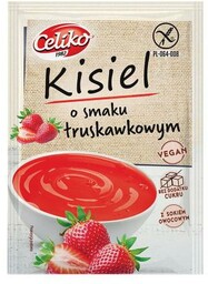 KISIEL O SMAKU TRUSKAWKOWYM 40 G CELIKO