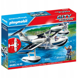 Zestaw Playmobil 4445 Wodolot policyjny Samolot Policja