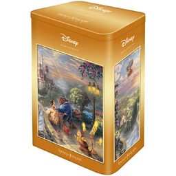 Schmidt, puzzle, Thomas Kinkade, Piękna i Bestia (puszka),
