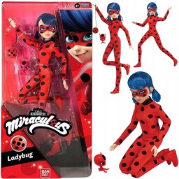LALKA MIRACULOUS BIEDRONKA LADYBUG FIUGRKA MINI PREZENT