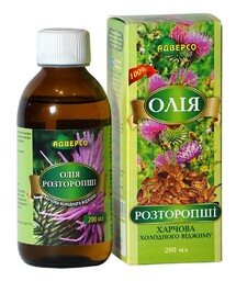Olej z Ostropestu, Tłoczony na Zimno, 100% Naturalny,